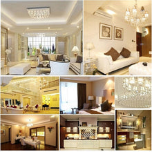 Load image into Gallery viewer, 56 LEDs SMD 5730 Bulb, AC 220V, 5W 220V White Light, 5W 220V Warm White