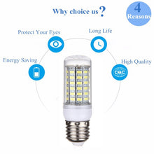 Load image into Gallery viewer, 69 LEDs SMD 5730 Bulb, AC 220V, 5.5W 220V White Light, 5.5W 220V Warm White