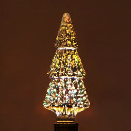 2700K 48 LEDs SMD 2835 Vintage Atmosphere Decoration Art Lamp, AC 85-265V, Christmas Tree Shape