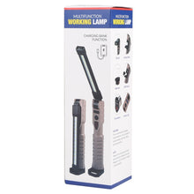 Load image into Gallery viewer, FA-WK06 Multifunctional Rechargeable Folding Work Emergency Light with Power Bank Function, FA-WK06