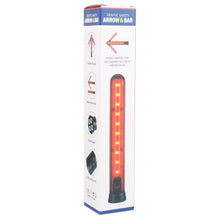 Load image into Gallery viewer, JT01 Rechargeable Traffic Safety Arrow Signal Light Warning Light Bar