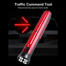 Load image into Gallery viewer, JT01 Rechargeable Traffic Safety Arrow Signal Light Warning Light Bar