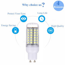 Load image into Gallery viewer, GU10 5.5W 69 LEDs SMD 5730 LED Corn Light Bulb, AC 200-240V, AC 200-240V