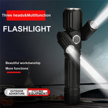 Load image into Gallery viewer, KS-739 USB Charging Waterproof T6+XPE Fixed Focus LED Flashlight with 4-Modes, KS-739