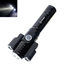Load image into Gallery viewer, KS-738 USB Charging Waterproof T6+XPE Zoomable LED Flashlight with 4-Modes, KS-738