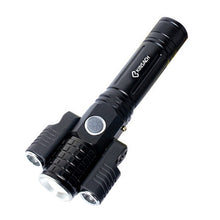 Load image into Gallery viewer, KS-738 USB Charging Waterproof T6+XPE Zoomable LED Flashlight with 4-Modes, KS-738