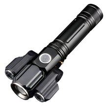 Load image into Gallery viewer, KS-737 USB Charging Waterproof T6+XPE Zoomable LED Flashlight with 4-Modes, KS-737