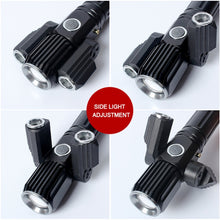 Load image into Gallery viewer, KS-737 USB Charging Waterproof T6+XPE Zoomable LED Flashlight with 4-Modes, KS-737