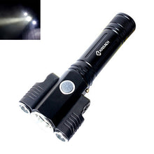 Load image into Gallery viewer, KS-739 USB Charging Waterproof T6+XPE Fixed Focus LED Flashlight with 4-Modes &amp; 18650 lithium battery, KS-739 (&amp;18650)