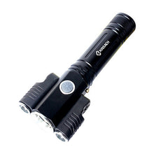 Load image into Gallery viewer, KS-739 USB Charging Waterproof T6+XPE Fixed Focus LED Flashlight with 4-Modes &amp; 18650 lithium battery, KS-739 (&amp;18650)