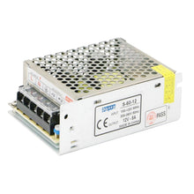 Load image into Gallery viewer, SOMPOM S-60-12 60W 12V 5A Iron Shell Driver LED Light Strip Lighting Monitor Power Supply, 60W 5A