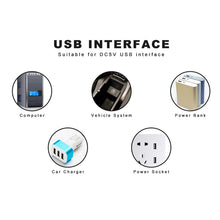 Load image into Gallery viewer, 12 LEDs Double Sided Stackable USB Light