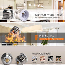 Load image into Gallery viewer, E27 to E12 Light Lamp Bulbs Adapter Converter, E27 to E12