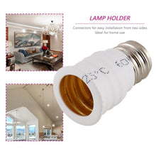 Load image into Gallery viewer, E12 to E14 Light Lamp Bulbs Adapter Converter, E12 to E14 (Black), E12 to E14 (White)