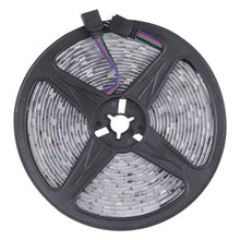 Load image into Gallery viewer, 5m 150 LEDs SMD 5050 IP65 Waterproof Bluetooth RGB Light Strip with 24-keys Remote Control, EU Plug, 5m 150 LEDs IP65