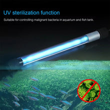 Load image into Gallery viewer, UV-009 9W Ultraviolet Germicidal Lamp Disinfection Light for Aquarium, EU Plug, 9W