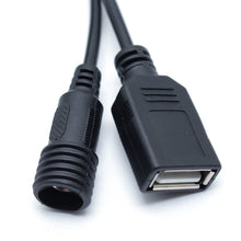 Load image into Gallery viewer, 3 Sections 18650/26650 IPX7 Waterproof Battery Box with 12v Round Head &amp; 5v USB Connector Output Voltage Does Not Include Battery, 12v