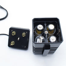 Load image into Gallery viewer, 3 Sections 18650/26650 IPX7 Waterproof Battery Box with 12v Round Head &amp; 5v USB Connector Output Voltage Does Not Include Battery, 12v