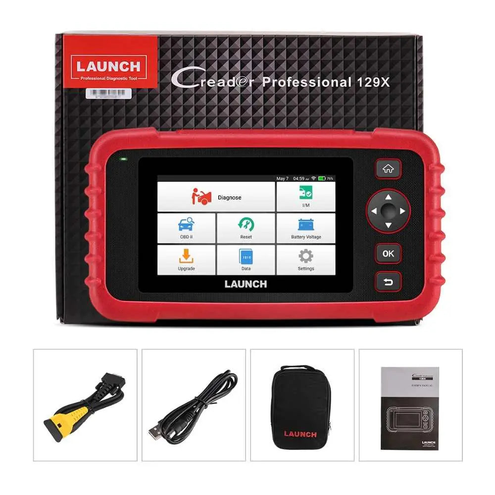 Launch Creader CRP129X OBD2 Tool Code Reader 4 System with Oil/EPB/SAS/TPMS