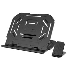 Load image into Gallery viewer, T3 Multi-function Hollow Design Cooling Bracket with 10-Level Adjustable Angle for Notebook,  MacBook, iPad, Mobile Phones, T3 (Black), T3 (Pink), T3 (Blue), T3 (White)