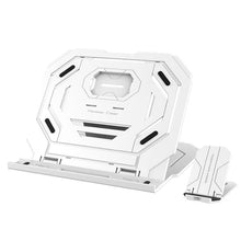Load image into Gallery viewer, T3 Multi-function Hollow Design Cooling Bracket with 10-Level Adjustable Angle for Notebook,  MacBook, iPad, Mobile Phones, T3 (Black), T3 (Pink), T3 (Blue), T3 (White)