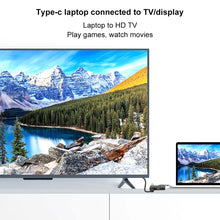 Load image into Gallery viewer, 3 in 1 8 Pin + Micro USB + Type-C to AV + HDMI + VGA 15 Pin HD Screen Player Adapter Converter with Audio