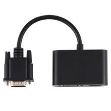 Load image into Gallery viewer, 2 in 1 VGA to HDMI + VGA 15 Pin HDTV Adapter Converter with Audio