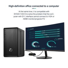 Load image into Gallery viewer, 2 in 1 VGA to HDMI + VGA 15 Pin HDTV Adapter Converter with Audio