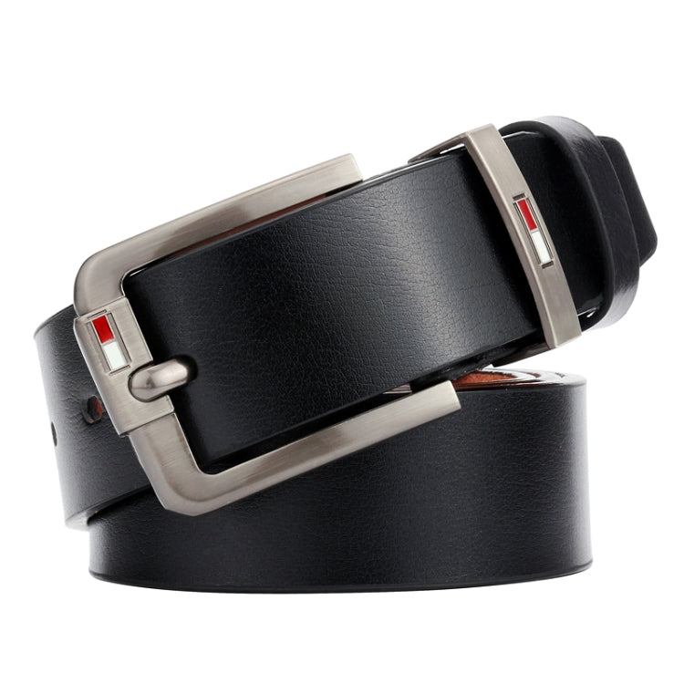 Dandali L8036 Men Casual Antique Pin Buckle Leather Belt Waistband, Length: 115cm