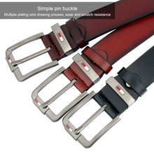 Load image into Gallery viewer, Dandali L8036 Men Casual Antique Pin Buckle Leather Belt Waistband, Length: 115cm