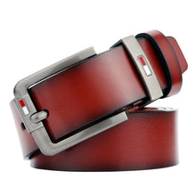 Load image into Gallery viewer, Dandali L8036 Men Casual Antique Pin Buckle Leather Belt Waistband, Length: 115cm