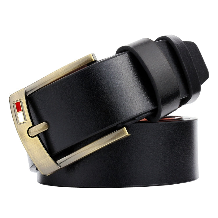 Dandali L8038 Men Casual Retro Pin Buckle Leather Belt Waistband, Length: 115cm