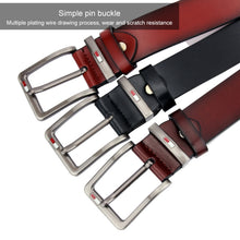 Load image into Gallery viewer, Dandali L8039 Men Casual Antique Pin Buckle Leather Belt Waistband, Length: 110-125cm