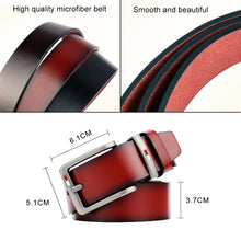 Load image into Gallery viewer, Dandali L8039 Men Casual Antique Pin Buckle Leather Belt Waistband, Length: 110-125cm, L8039