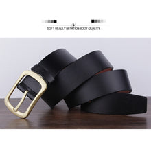 Load image into Gallery viewer, Dandali YY23 Men Retro Antique Pin Buckle Leather Belt Waistband, Length: 95-115cm