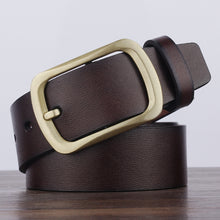 Load image into Gallery viewer, Dandali YY23 Men Retro Antique Pin Buckle Leather Belt Waistband, Length: 95-115cm