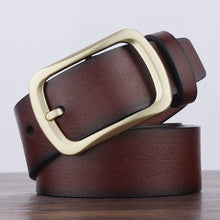 Load image into Gallery viewer, Dandali YY23 Men Retro Antique Pin Buckle Leather Belt Waistband, Length: 95-115cm