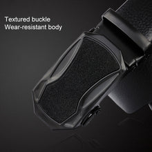 Load image into Gallery viewer, Dandali GD834 Gypsophila Actual Run Triangle Men Automatic Buckle Double Edge Wrapping Leather Belt Waistband, Length: 120cm