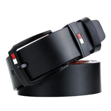 Load image into Gallery viewer, Dandali L8032 Men Retro Casual Antique Buckle Leather Belt Waistband, Size: 110-125cm