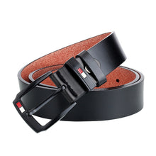 Load image into Gallery viewer, Dandali L8032 Men Retro Casual Antique Buckle Leather Belt Waistband, Size: 110-125cm