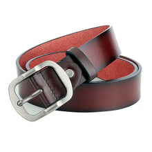 Load image into Gallery viewer, Dandali L8034 Men Casual Antique Pin Buckle Leather Belt Waistband, Size: 110-125cm