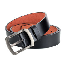 Load image into Gallery viewer, Dandali L8035 Men Casual Antique Pin Buckle Leather Belt Waistband, Size: 110-125cm