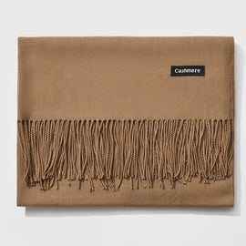 Autumn and Winter Season Classic Solid Color Imitation Cashmere Scarf, Size: 60 * 200cm, Dark Coffee, Light Orange, Dark Pink, Light Pink, Dark Dreen, Light Grey, Dark Grey, Light Khaki, Dark Khaki, Light Magenta, Orange, Pink, Dark Red, Grey, Army Gre...