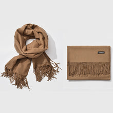 Load image into Gallery viewer, Autumn and Winter Season Classic Solid Color Imitation Cashmere Scarf, Size: 60 * 200cm, Pink, Dark Red, Grey, Army Green, Khaki, Black, Blue, Coffee, Light Coffee, Dark Coffee, Light Orange, Dark Pink, Light Pink, Dark Dreen, Light Grey, Dark Grey    ...
