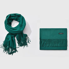 Load image into Gallery viewer, Autumn and Winter Season Classic Solid Color Imitation Cashmere Scarf, Size: 60 * 200cm