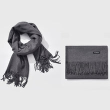 Load image into Gallery viewer, Autumn and Winter Season Classic Solid Color Imitation Cashmere Scarf, Size: 60 * 200cm, Khaki, Black, Blue, Coffee, Light Coffee, Dark Coffee, Light Orange, Dark Pink, Light Pink, Dark Dreen, Light Grey, Dark Grey, Light Khaki, Dark Khaki, Light Magen...