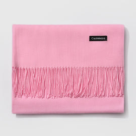 Autumn and Winter Season Classic Solid Color Imitation Cashmere Scarf, Size: 60 * 200cm, Pink, Dark Red, Grey, Army Green, Khaki, Black, Blue, Coffee, Light Coffee, Dark Coffee, Light Orange, Dark Pink, Light Pink, Dark Dreen, Light Grey, Dark Grey    ...