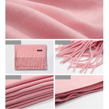 Load image into Gallery viewer, Autumn and Winter Season Classic Solid Color Imitation Cashmere Scarf, Size: 60 * 200cm, Pink, Dark Red, Grey, Army Green, Khaki, Black, Blue, Coffee, Light Coffee, Dark Coffee, Light Orange, Dark Pink, Light Pink, Dark Dreen, Light Grey, Dark Grey    ...