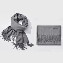 Load image into Gallery viewer, Autumn and Winter Season Classic Solid Color Imitation Cashmere Scarf, Size: 60 * 200cm