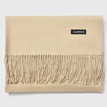 Load image into Gallery viewer, Autumn and Winter Season Classic Solid Color Imitation Cashmere Scarf, Size: 60 * 200cm, Khaki, Black, Blue, Coffee, Light Coffee, Dark Coffee, Light Orange, Dark Pink, Light Pink, Dark Dreen, Light Grey, Dark Grey, Light Khaki, Dark Khaki, Light Magen...